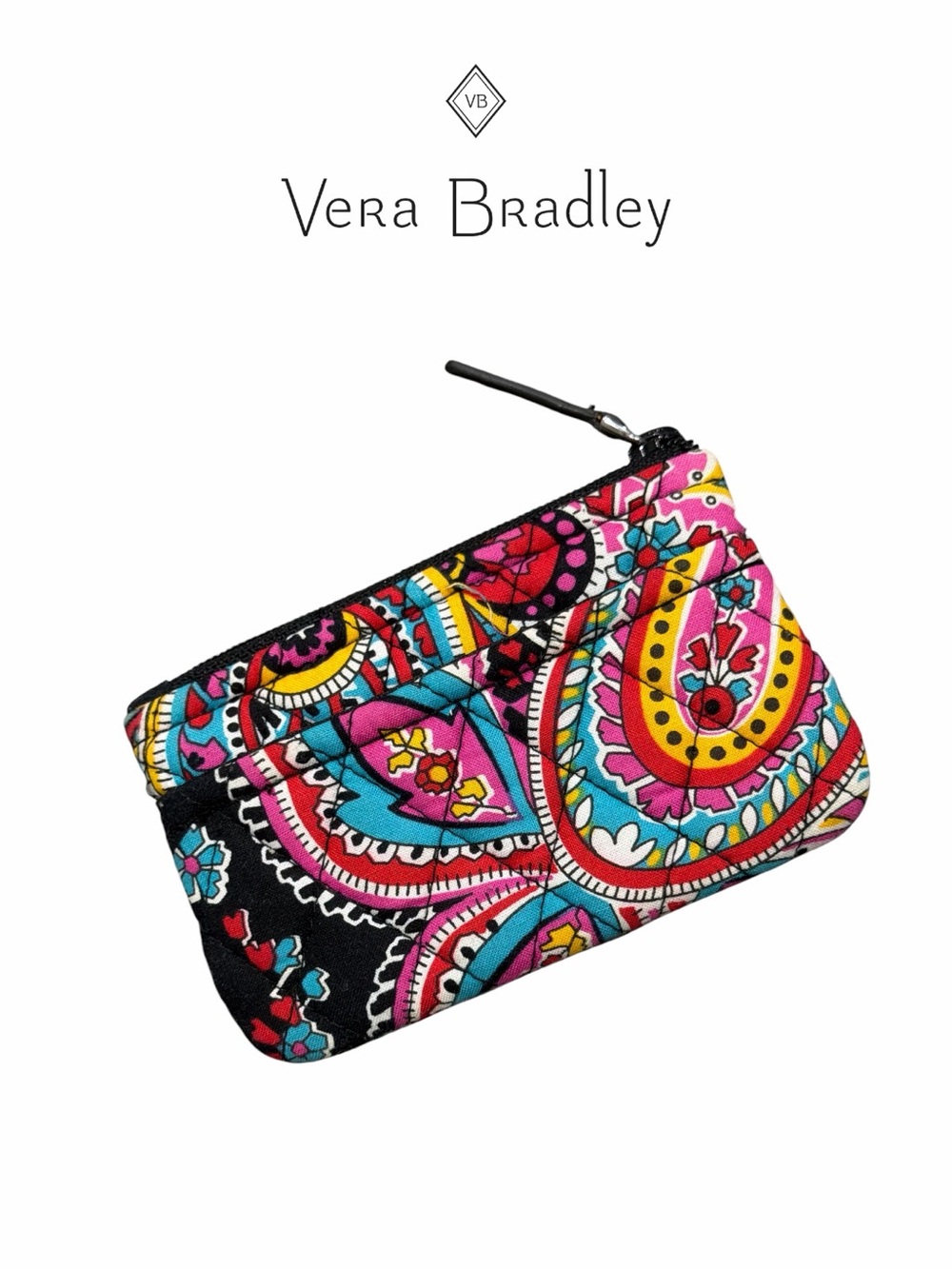 Vera‎ Bradley Parisian Paisley Coin Purse